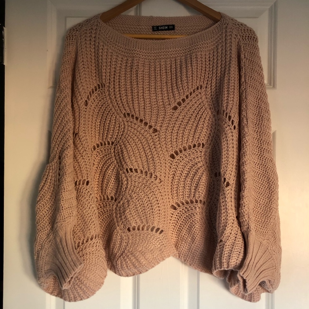 NWOT Shein Pink Medium Sweater